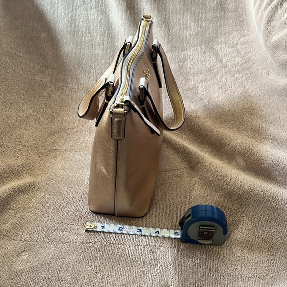 Kate Spade Rose Gold Leather Small Tote - Picture 11 of 11